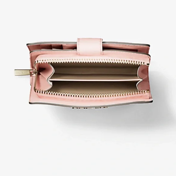 MICHAEL KORS - Jet Set Medium Floral Print Bi-Fold Wallet - Picture 4 of 4